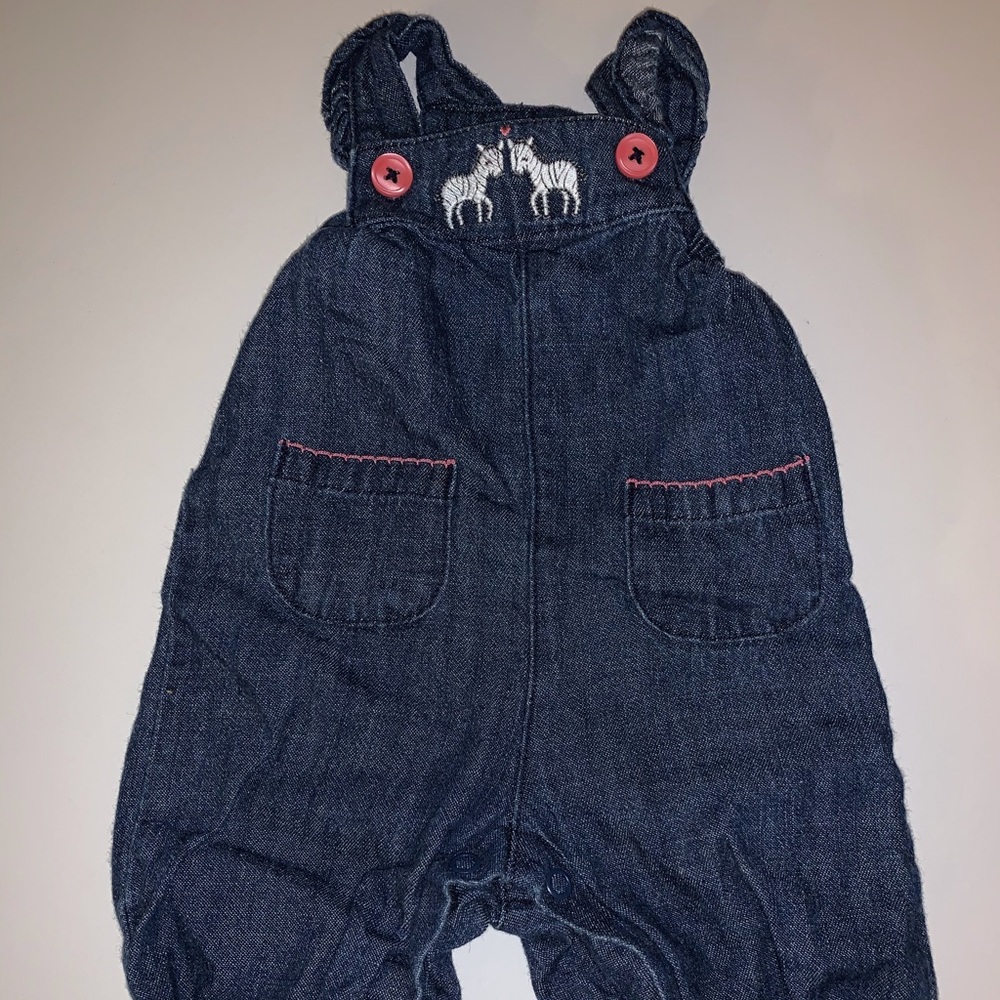 Newborn Jean Overalls Baby girl